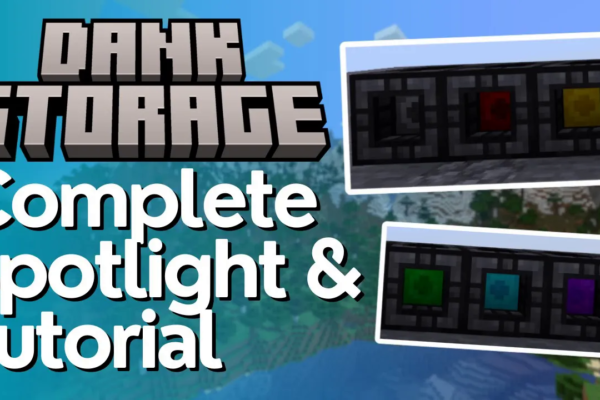 Dank Storage Mod Tutorial