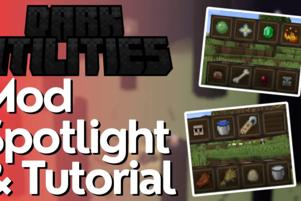 Dark Utilities Mod Tutorial & Spotlight