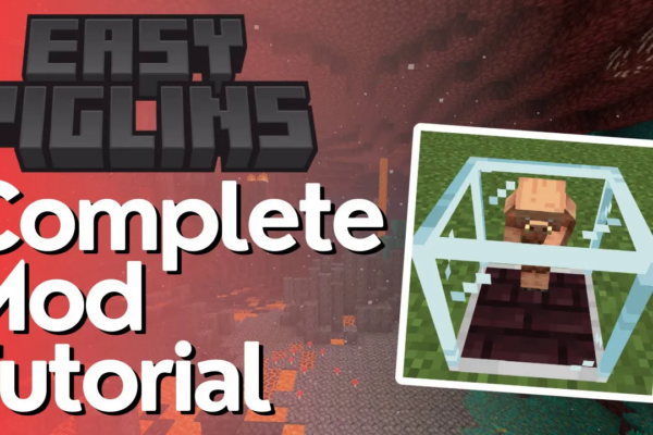 Easy Piglins Mod Tutorial