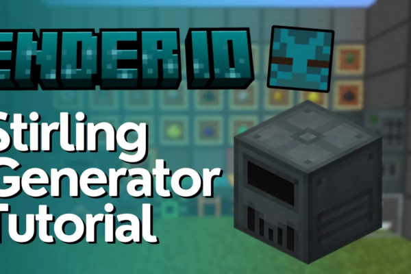 How To Use The Stirling Generator In EnderIO