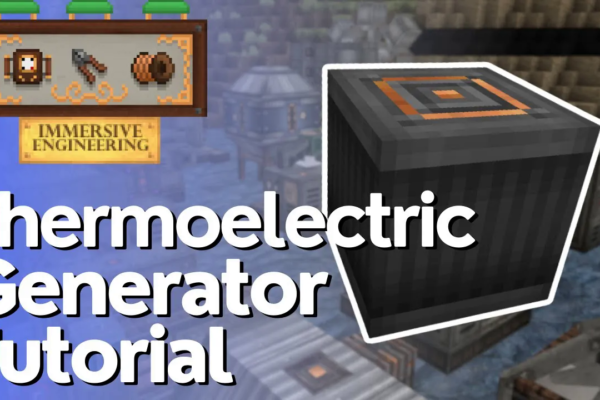 How to use the Thermoelectric Generator – Immersive Engineering